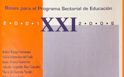 Bases para el programa sectorial de educación 2001-2006